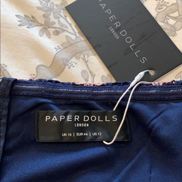 NWT Pink and Blue Strapless - Picture 8 of 8